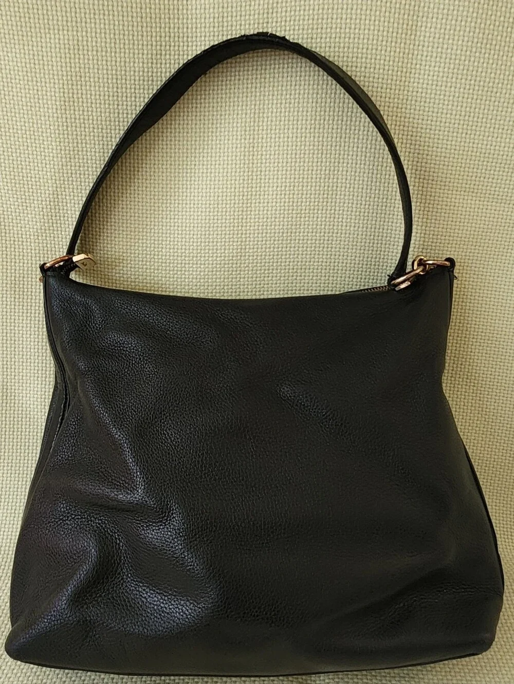 Coach Marlon Hobo Bag Black Pebble Leather Crossbody Shoulder Bag F79994